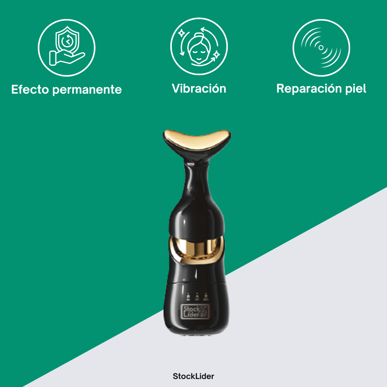 Masajeador Facial antienvejecimiento 3 en 1