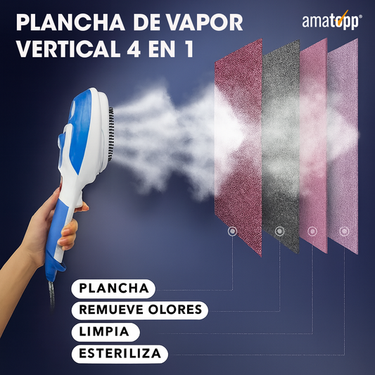 Plancha Vertical de Vapor. Dí adiós a las arrugas en segundos